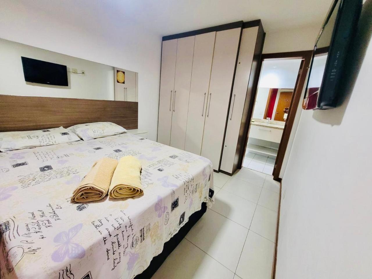 Apto Praia De Itapoa 2 Qto C/Ar Vila Velha  Kültér fotó